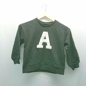 ◇ ◎ ●未使用● AJUGA. X AZUL BY MOUSSY コラボ ディズニー ストレッチ 長袖 トレーナー サイズM ブラック メンズ E