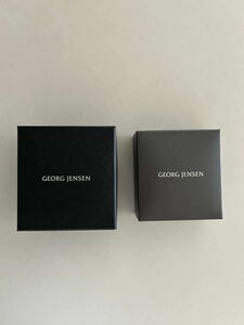 georg jensen ジョージジェンセン　箱　空き箱　アクセサリーケース　ケース　ジョージ・ジェンセン　空箱　B ☆