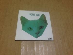 8cm CDS　カッツェ KATZE デビュー時の非売品 メンバーメッセージ入り TEEN　短3E1