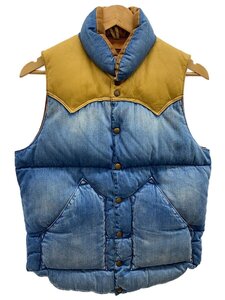 Rocky Mountain Featherbed◆DENIM CHRISTY VEST/クリスティーベスト/36/コットン/IDG/200-172-41