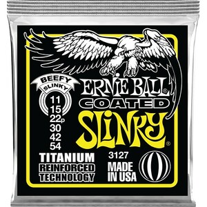 ERNIE BALL #3127 Coated Beefy Slinky 011-054 アーニーボール コーティング弦 エレキギター弦