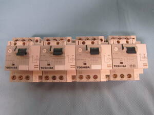 TOSHIBA MOTOR CIRCUIT BREAKER GV2-RS14 モータブレーカ*4個 モータ保護