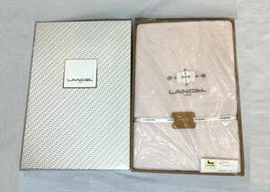 ☆未使用 LANCEL PARIS ランセル ウィンターシーツ パウダーピンク アクリル 140×240 冬物寝具