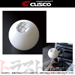 CUSCO クスコ スポーツシフトノブ 汎用 M12×1.25 5MT/6MT トヨタ/スズキ/ダイハツ/スバル ホワイト 00B7601WW トラスト企画 (332111029