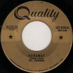 加7" Del Shannon Runaway / Jody QGT016X Quality /00080