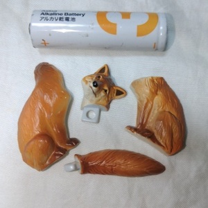 フルタ　チョコエッグ　日本の動物コレクション　第1弾　キツネ　送料込み　検索用：狐