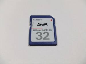 SDカード 32mb フォーマット済み 1枚 動作品 CANON