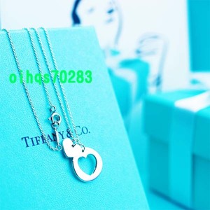 ♪即決♪新品　未使用 TIFFANY &Co. ティファニー ステンシルハートネックレス