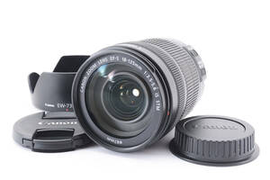 □52★新品級★完動品★キヤノン CANON EF-S 18-135mm F3.5-5.6 IS STM#230045