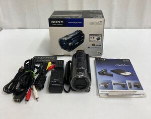 HR○ 通電確認済み SONY ソニー HANDYCAM ハンディカ厶 HDR-CX550V デジタルビデオカメラ デジタルカメラ 黒 10年製 