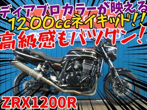 ■安心の工場ダイレクト販売！！■ゲイルスピード/エンジンガード/カワサキ ZRX1200R Ｂ0101 ZRT20A ディアブロカラー 車体 ベース車