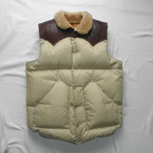 ☆70s ビンテージ ロッキーマウンテン ダウンベスト (42) オリジナル / vintage / 1970s / ROCKY MOUNTAIN / DOWN VEST / CHIRSTY