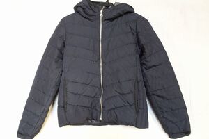 Gap OUTDOOR EDITION/ギャップ/ダウンジャケット/ジャンパー/アウター/フード/前ジップアップ/シンプル/紺/ネイビー/XXSサイズ(1/9R6)