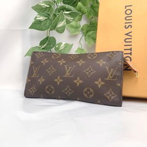 t640 LOUIS VUITTON ルイヴィトン モノグラム ポーチ バケット付属ポーチ ポシェット シリアルナンバー SD0991