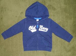 OLD NAVY　紺　パーカー　１８～２４ｍ　９０