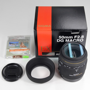 【送料無料】SIGMA シグマ MACRO 50mm F2.8 EX DG キヤノン EF マウント 保護フィルター付属