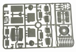 タミヤ RC 1/16 M4シャーマン 105mm榴弾砲搭載型 フルオペレーションセット Y部品 10225093 M51スーパーシャーマン