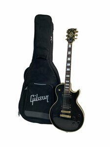 ★Orville by Gibson オービルバイギブソン エレキギター 全長102㎝ G008750 Les Paul CUSTOM ブラック ソフトケース付 ジャンク品6.２kg★