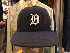 90’S MADE IN USA NEWERA BASEBALL CAP SIZE 7 1/4 アメリカ製 ニューエラ ベースボール キャップ デトロイト タイガース 帽子 野球 MLB