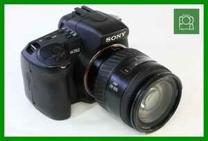 【同梱歓迎】【動作保証・点検済】良品■SONY a350 + AF ZOOM 28-105mm F3.5(22)-4.5■バッテリーなし・チャージャーなし■6171