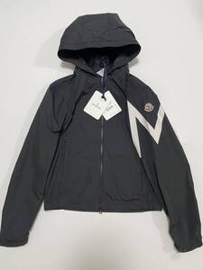 超美品 MONCLER FETUOUE GIUBBOTTO モンクレール ナイロン パーカー ジャケット フード 2 ブラック 国内正規品 モンクレールジャパン