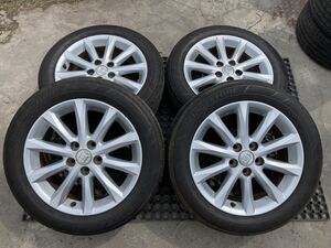 クラウン TOYOTA純正 215/55R17 7J +45 PCD114.3 アルミホイール4本セット