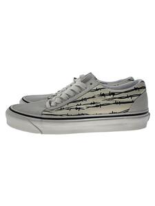 VANS◆ローカットスニーカー/26.5cm/ホワイト/キャンバス/VN0A54F3AXF1/総柄/Old Skool 36