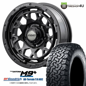 4本セット レイズ デイトナ M9+ スペックM 16x5.5J 5/139.7 +20 AOJ BFグッドリッチ オールテレーン T/A KO2 215/70R16 WL ジムニー JB64