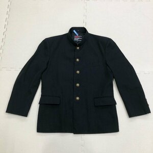 (Y)M450 (中古) 山形方面 校名不明 男子学生服 /学ラン/165/黒/NIKKE/冬用/冬服/制服/中学生/中学校/標準型学生服/レギュラーカラー