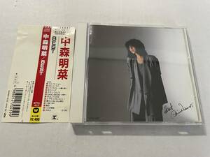 BEST　ベスト　1991年盤　CD 中森明菜 WPCL419　H12-08.　中古