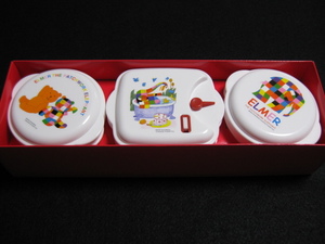 ◆新品未使用◆ELMER/エルマー◆電子レンジ容器３pc◆