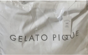 gelato pique ジェラートピケ　HAPPY BAG 福袋　2022 オンライン限定　B 　ネイビー　福袋の袋　トートバッグ　のみ