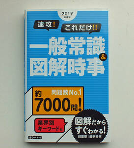 2019年度版　速攻！　これだけ！　一般常識＆図解時事