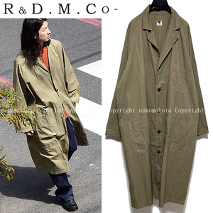 オールドマンズテーラー ガーメントダイ ショップ コート 38 カーキ メンズ レディース GARMENT DYE SHOP COAT R&D.M.Co- OLDMAN