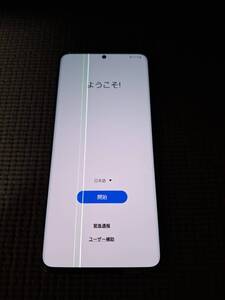 ジャンク docomo SC-52A SAMSUNG Galaxy S20+ 利用制限○ SIMロック解除済み おサイフケータイ初期化済み