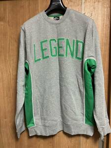 K1X Legend #33 クルースウェット 灰緑 サイズL 新品