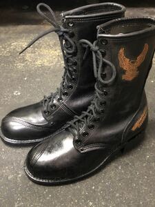 デッドストック 60〜70s Harley Davidson ブーツ 7 レースアップ BILTRITE ハーレー ヴィンテージ 50s 60s 70s WESCO レッドウイング BUCO