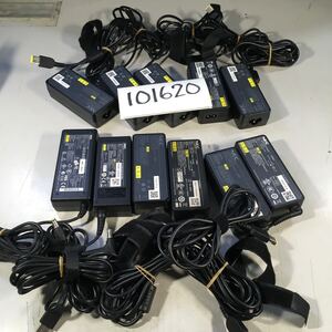 【送料無料】(101620E) 11個セット　NEC AC Adapter PA-1650-72等　20V-3.25A 等純正品　ACアダプター　ミッキ/メガネケーブル付 中古品