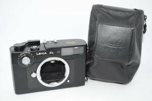 【外観並級】Leica CL ライカ ブラック ボディ　#s6062