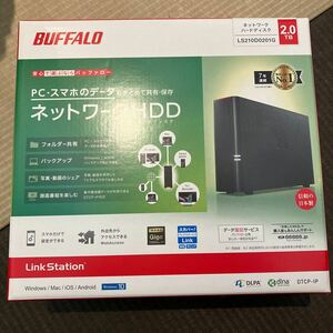 NAS BUFFALO LinkStation 新品未使用　LS210D0201G 送料無料