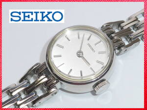 SEIKO なめらかに腕にフィットする シンプル手巻き時計　デッドストック品