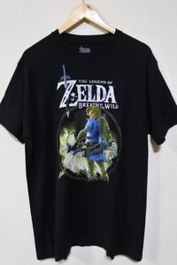 THE LEGEND OF ZELDA BREATH OF THE WILD Tee size L ゼルダの伝説 ブレスオブザワイルド Tシャツ ブラック