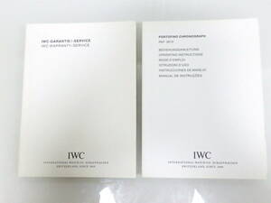 IWC 純正 Ref.3910 ポートフィノクロノグラフ用 冊子　№1635