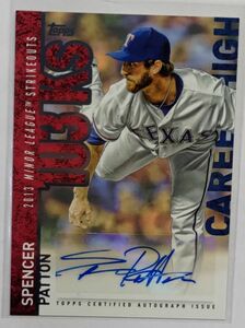 来日外国人 パットン 2015 Topps Career Highlights Auto 直筆サイン 横浜 DeNA