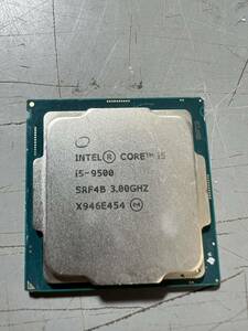 Intel Core i5-9500 3.00 GHz SRF4B X946E454 現状品 動作未確認 12