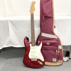 J328-H27-1849 Fender STRATOCASTER フェンダーストラトキャスター エレキギター JAPAN ソフトケース有 通電音出し確認済