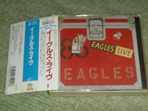 イーグルス 　/　 ライヴ　/　Eagles　/　＜帯付 / 2枚組＞