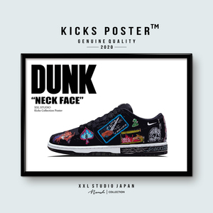 DUNK ダンクロー ネックフェイス Neck face スニーカーポスター DUNK-280