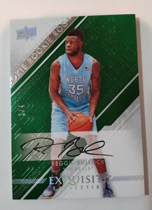 NBAカード UPPER DECK EXQUISITE COLLECTION REGGIE BULLOCK RC AUTO /4 レジー・ブロック ルーキー サイン 4枚限定 送料無料