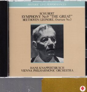 シューベルト：交響曲第9番「ザ・グレート」/他/クナッパーツブッシュ